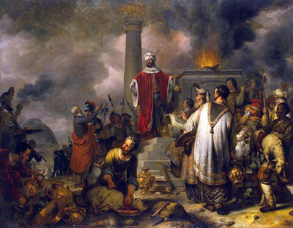  Jeroboam's Sacrifice at Bethel